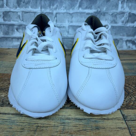 Nike Cortez Chenille Swoosh Navy Blue White 2004 304904–147 Mens Size 10 New